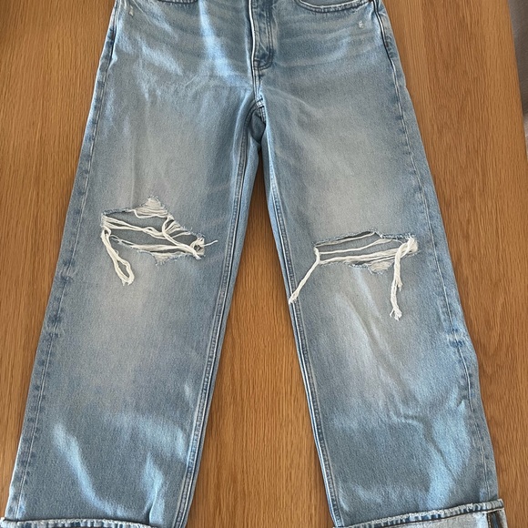 Madewell Hallstead Wash Low-Slung Baggy Jeans - Picture 2 of 3